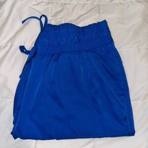 Healing Hands Royal Blue Jogger Scrubs L